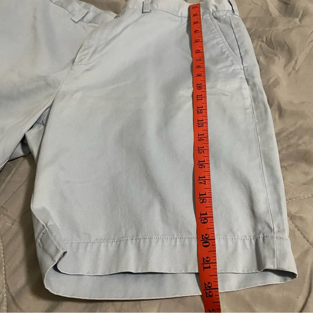 Polo Ralph Lauren Classic‎ Fit Sky Blue Flat Front Shorts Men’s Size 38
